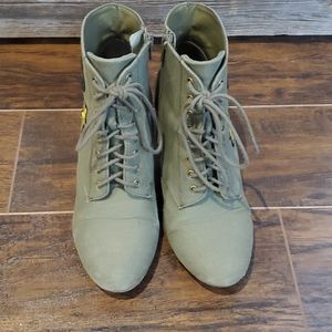 Lace-Up Boots